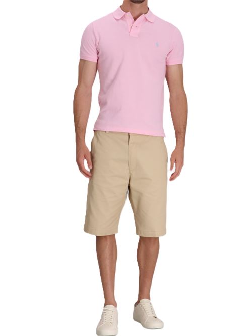 Polo maniche corte rosa Polo Ralph Lauren Polo Ralph Lauren | SSKCCMSLM1 SHORT SLEEVE KNIT710680784424BATH PINK